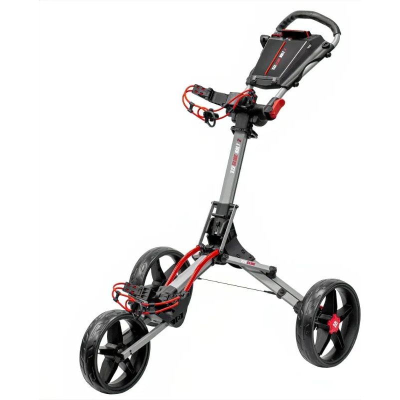 Ezeglide Bolt 2 + Easy Opening Trolley - Grey/Red