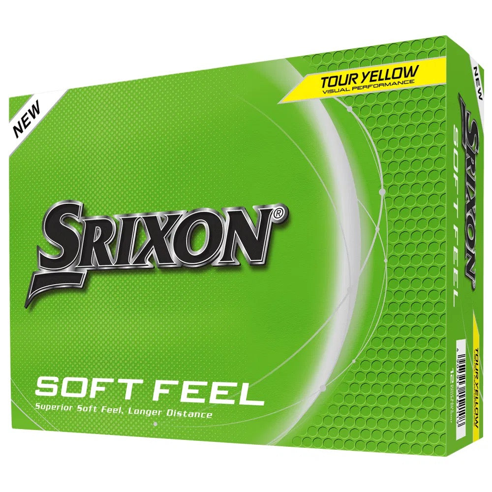 Srixon Soft Feel Yellow Golf Balls (12)