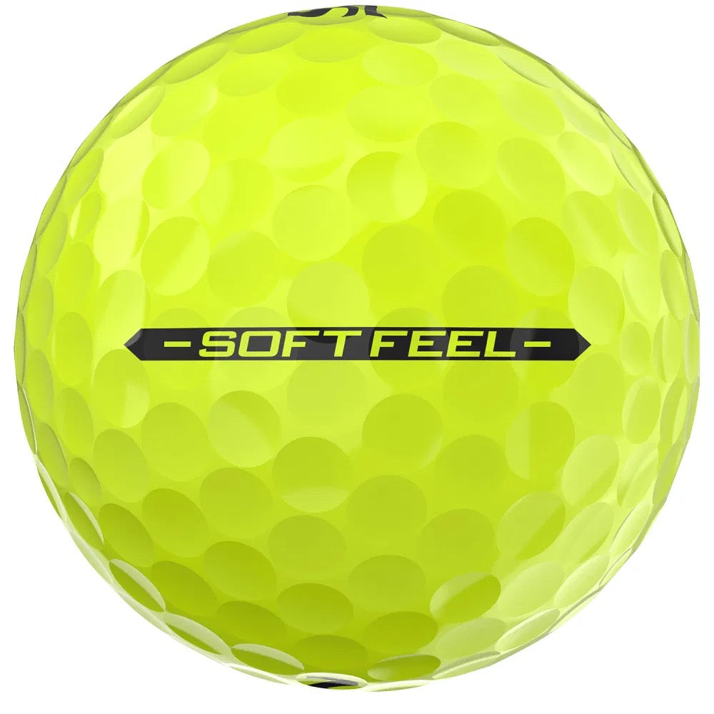 Srixon Soft Feel Yellow Golf Balls (12)