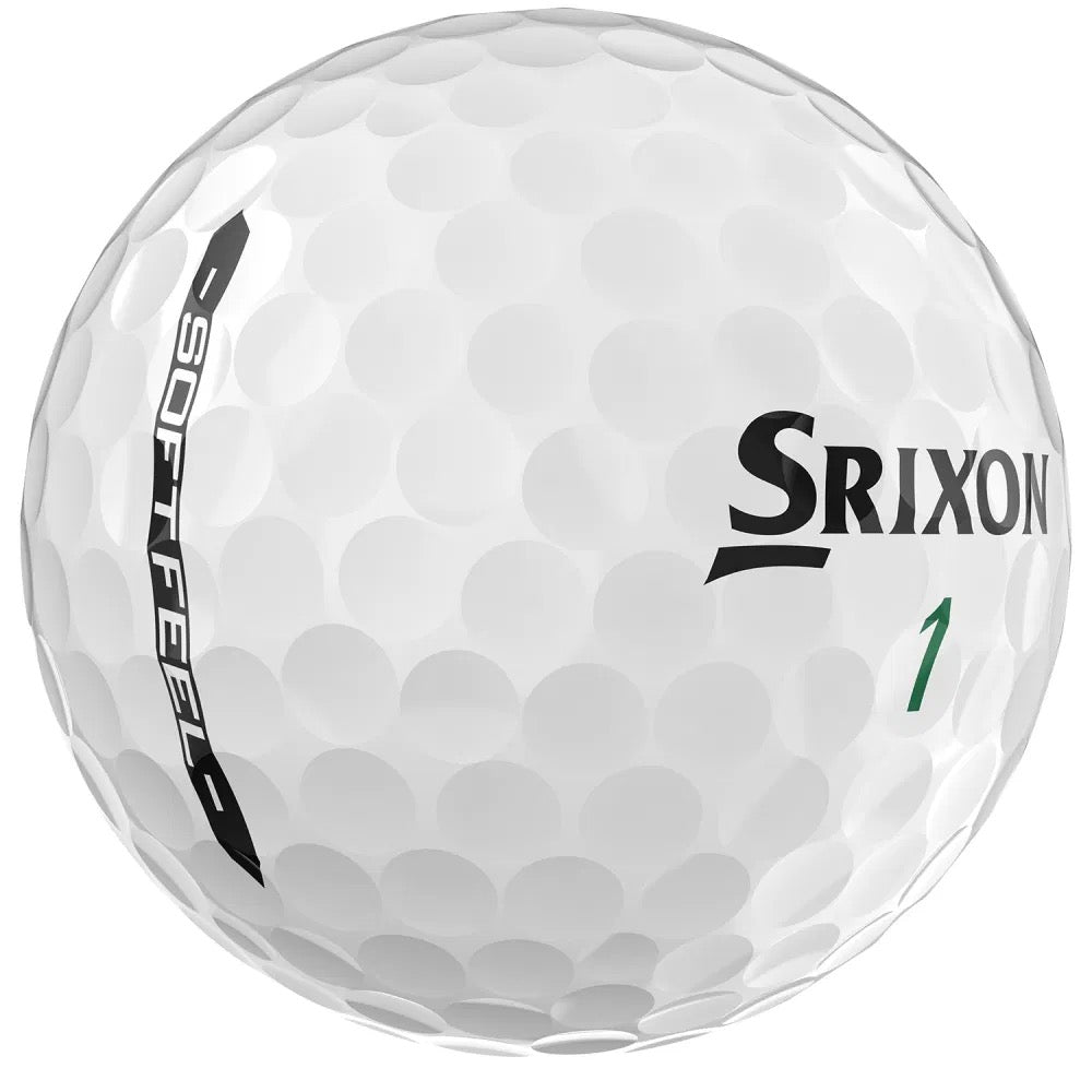 Srixon Soft Feel White Golf Balls (12)