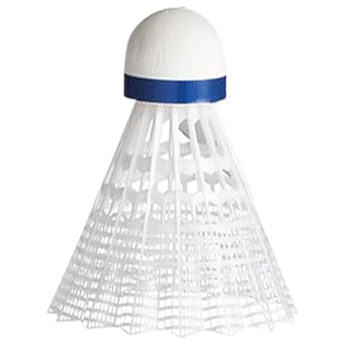 Yonex Mavis 600 White Badminton Shuttlecocks (Medium Speed Blue) 1 Tube of 6 shuttlecocks