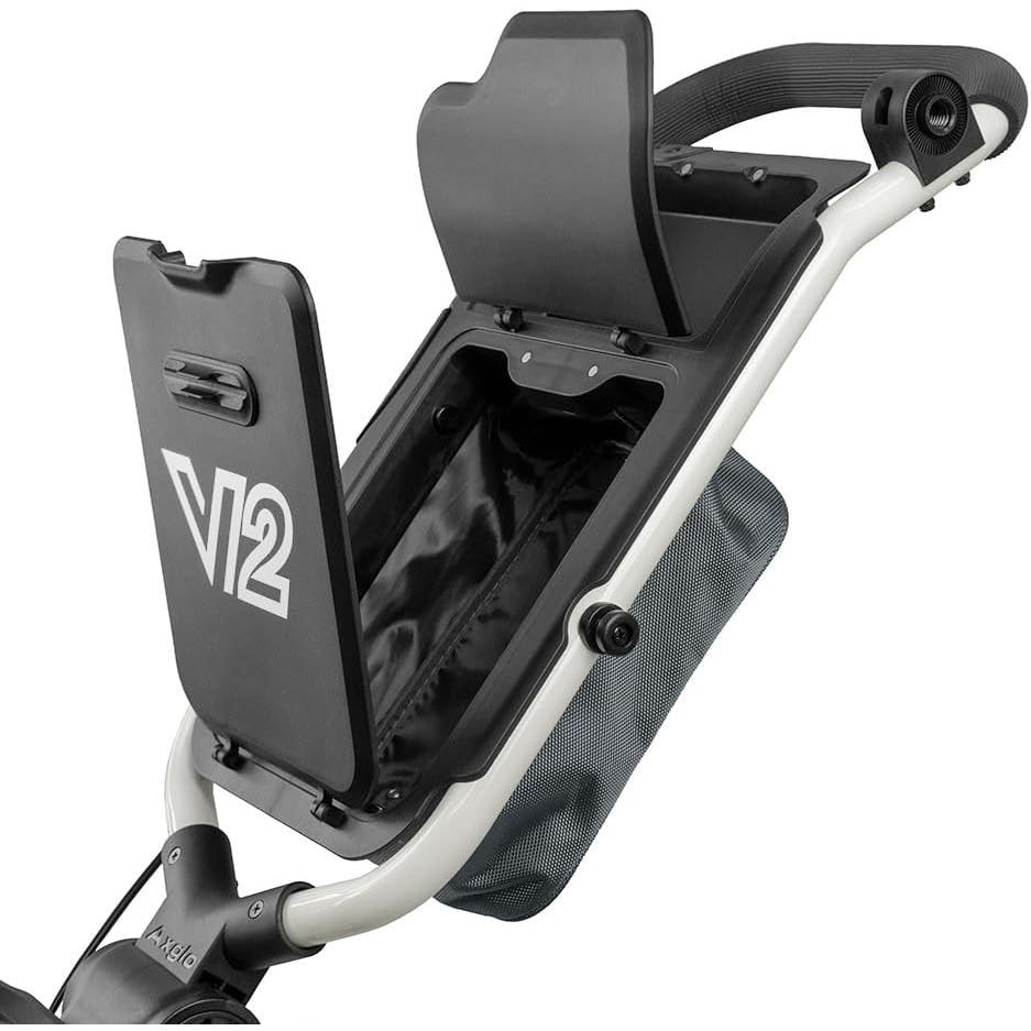 Axglo Tri-360 V2 Push Trolley (White\Grey)