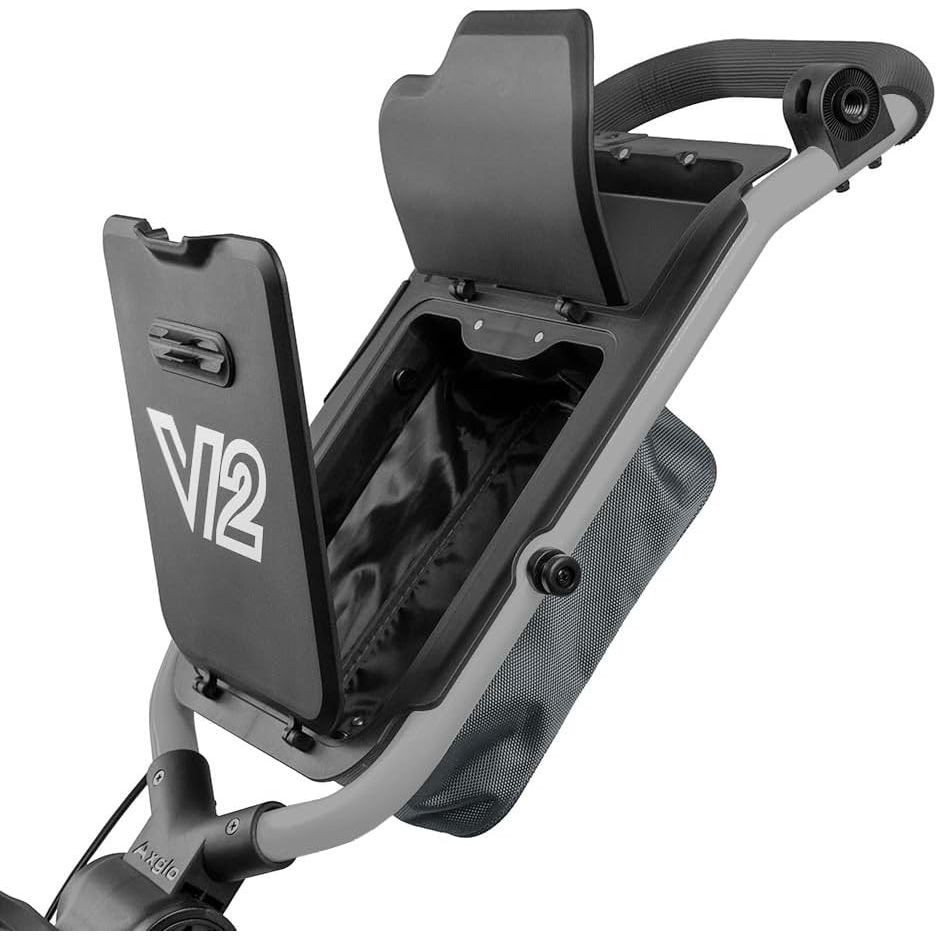 Axglo Tri-360 V2 Push Trolley (Grey/Red)