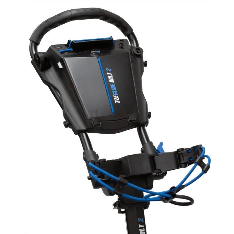 Ezeglide Bolt 2 + Easy Opening Trolley - Black/Blue