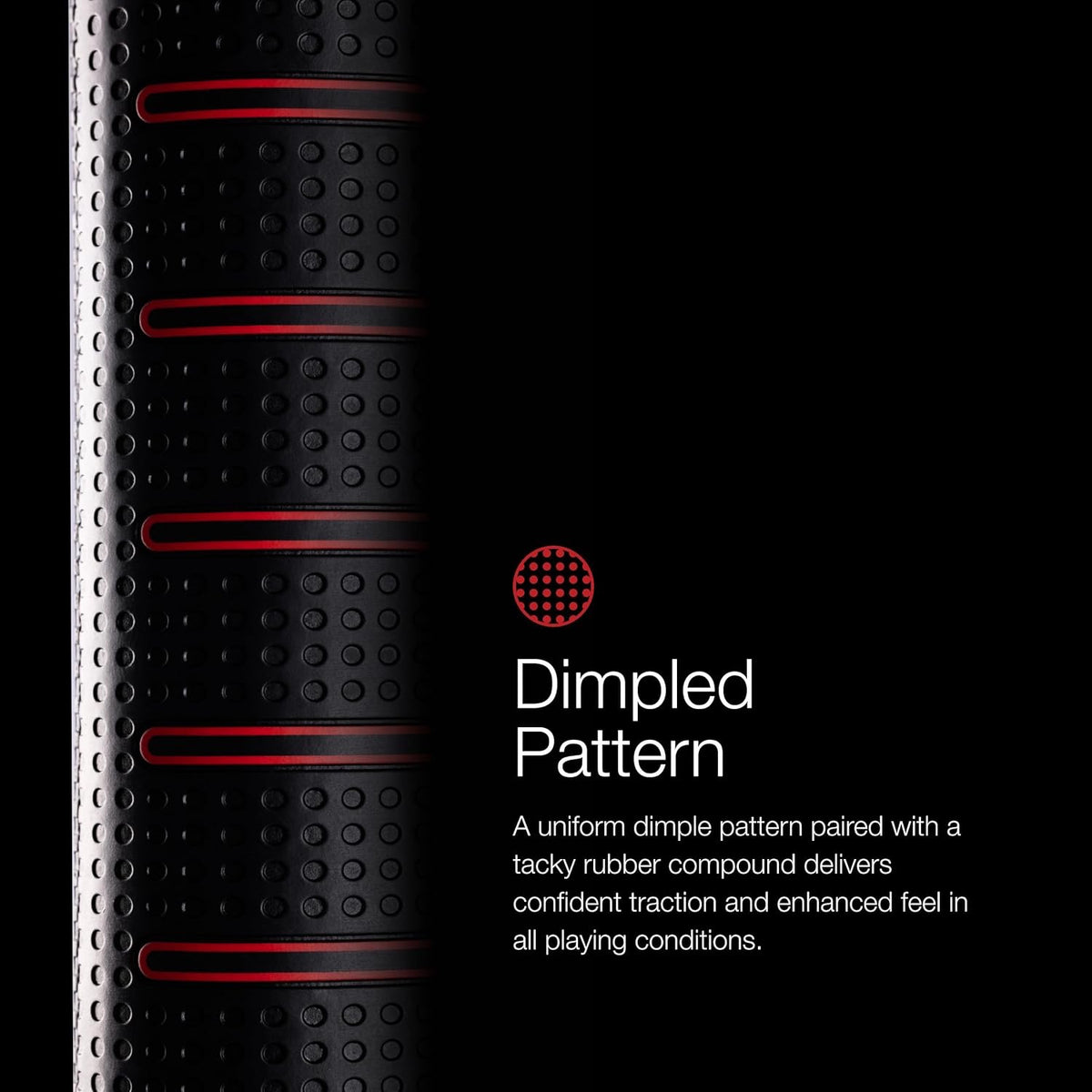 Zero Taper Large Straight Putter Grip