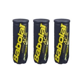 Babolat Ace Padel Balls Tri-Pack (9 Balls)