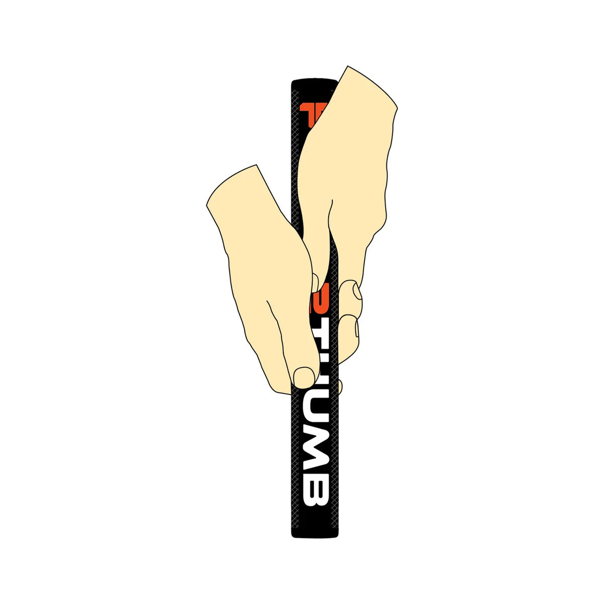 2 THUMB PISTOL 7E PUTTER GRIPS