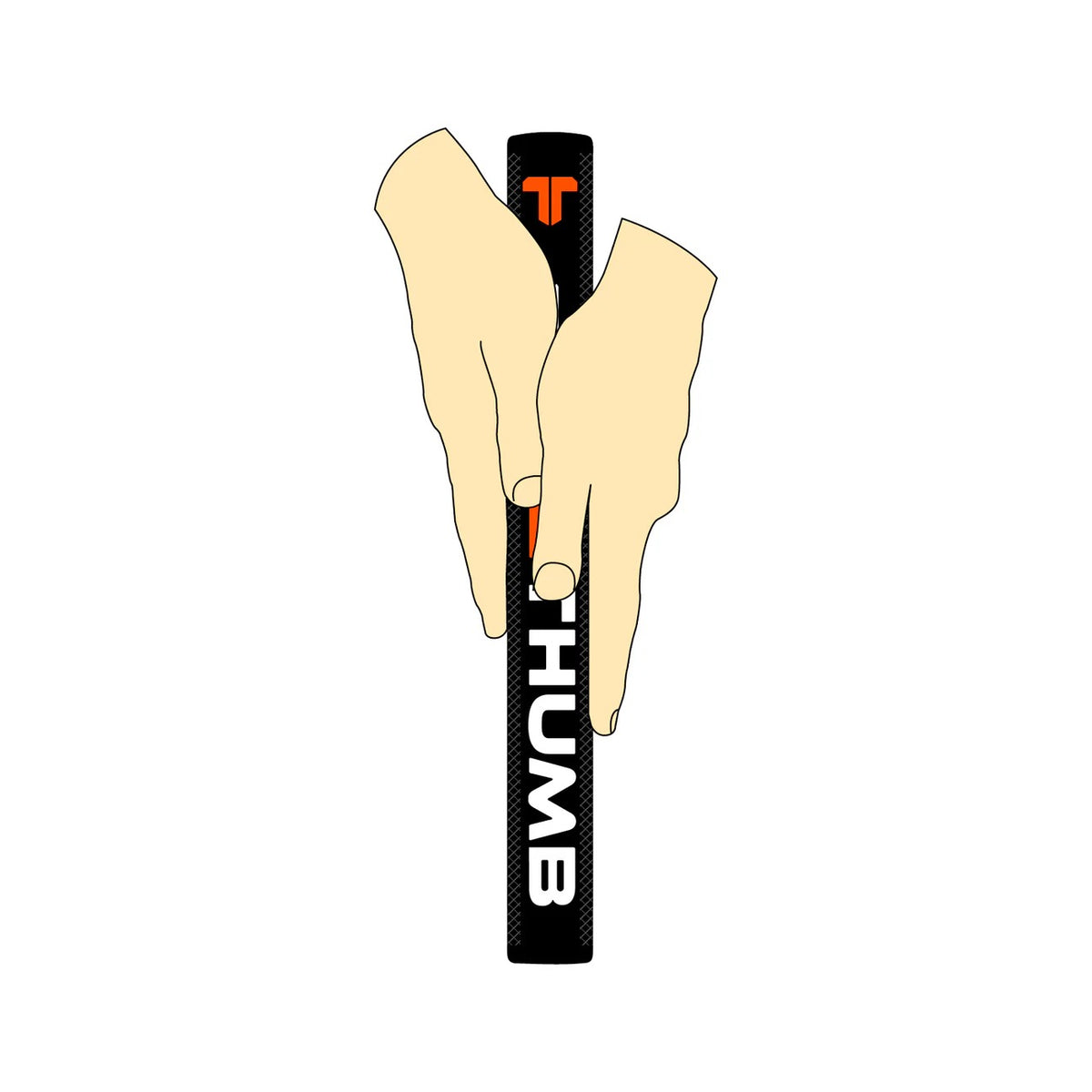 2 THUMB PISTOL 7E PUTTER GRIPS