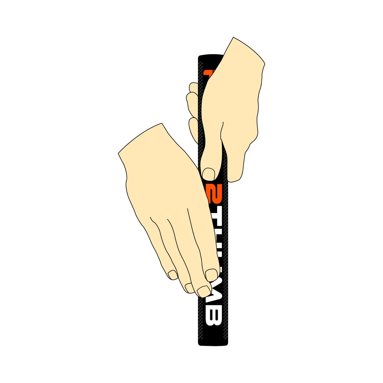 2 THUMB PISTOL 7E PUTTER GRIPS
