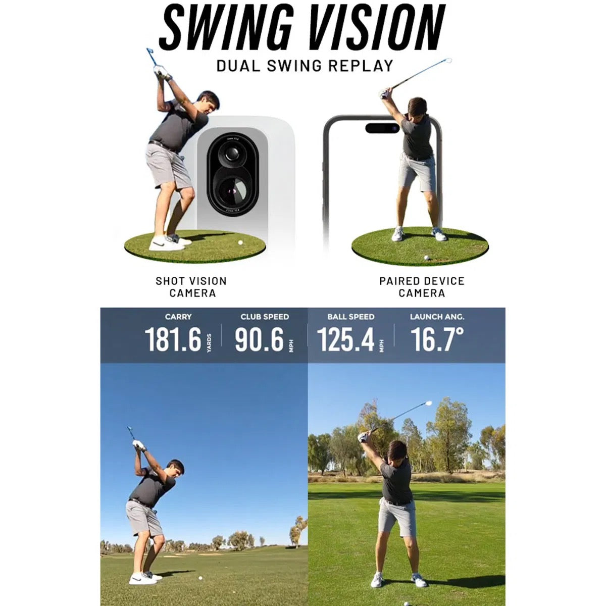 RAPSODO MLM2PRO™ LAUNCH MONITOR + GOLF SIMULATOR - TITLEIST 3 BALL