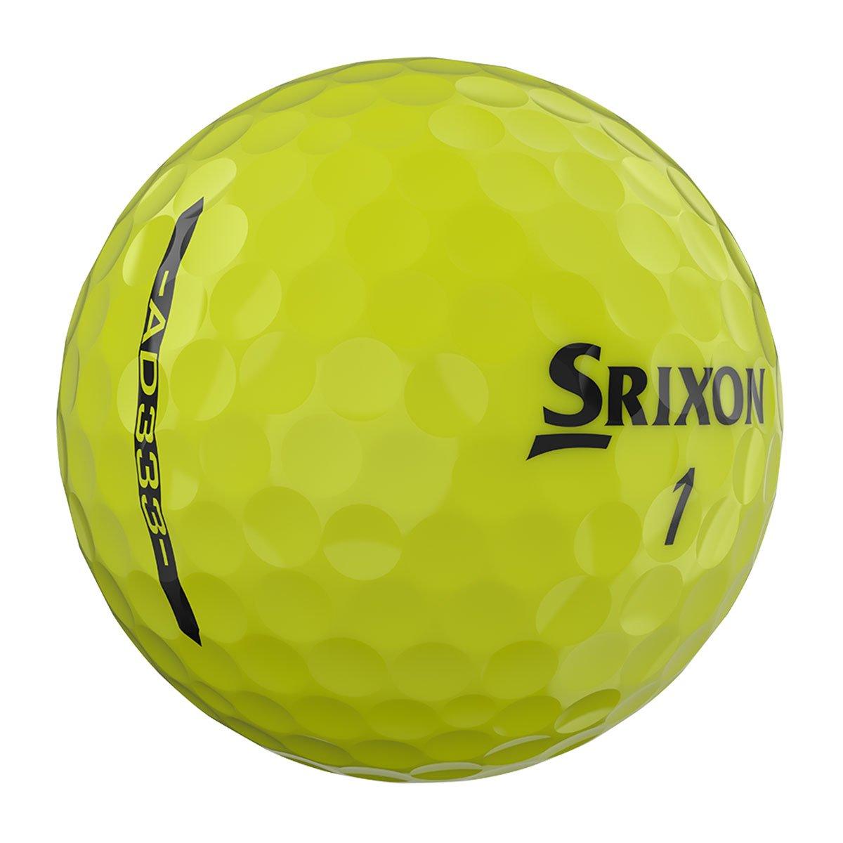 Srixon AD333 Yellow Golf Balls (12)