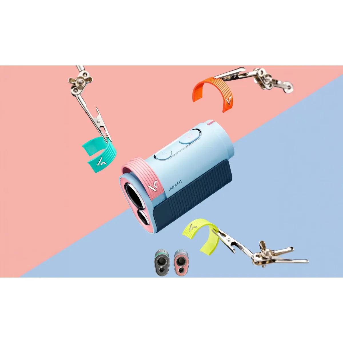 VOICE CADDIE LASER FIT 2 RANGEFINDER - FROST BLUE