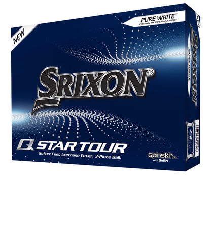 Srixon Q-Star Tour White Golf Balls (12)