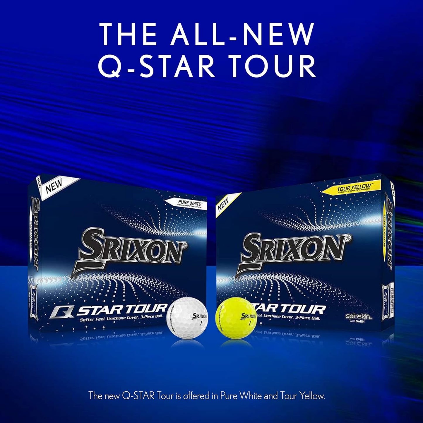 Srixon Q-Star Tour White Golf Balls (12)