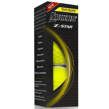 Srixon Z Star Golf Balls Tour Yellow (12)