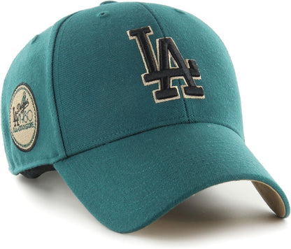 47 Los Angeles Dodgers Pacific Green MLB Sure Shot Most Value P. Snapback Cap