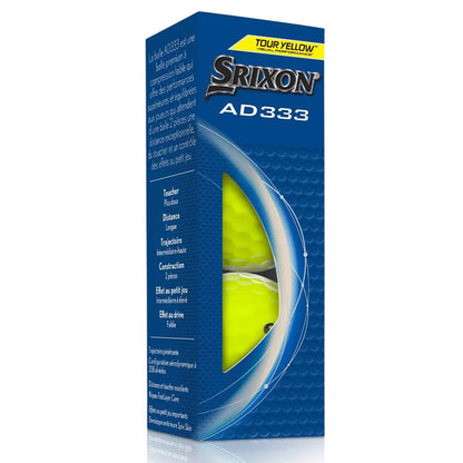 Srixon AD333 Yellow Golf Balls (12)