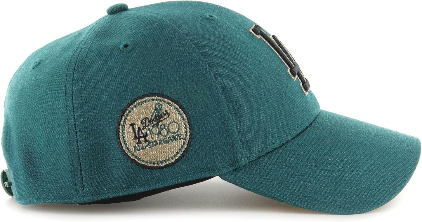 47 Los Angeles Dodgers Pacific Green MLB Sure Shot Most Value P. Snapback Cap