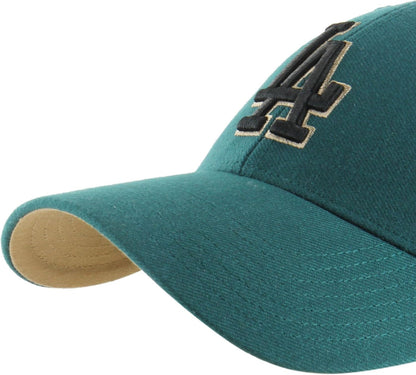 47 Los Angeles Dodgers Pacific Green MLB Sure Shot Most Value P. Snapback Cap