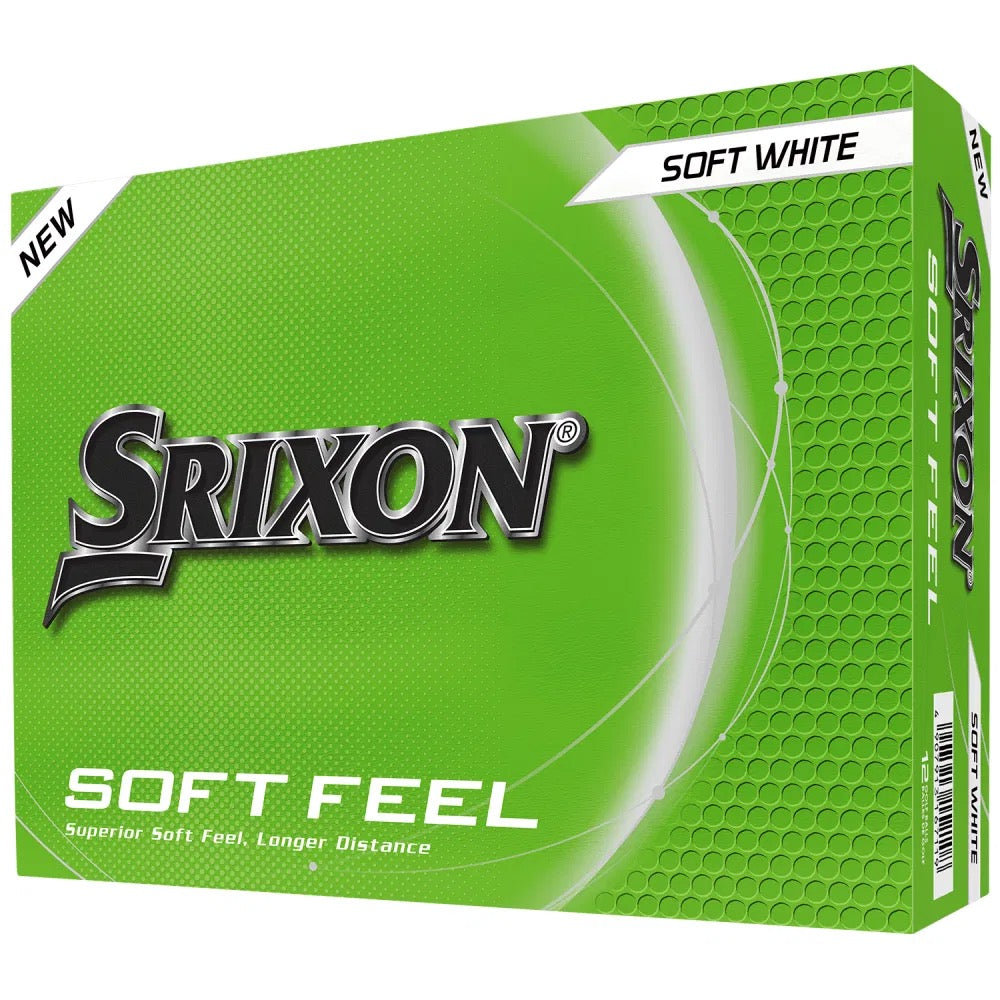 Srixon Soft Feel White Golf Balls (12)