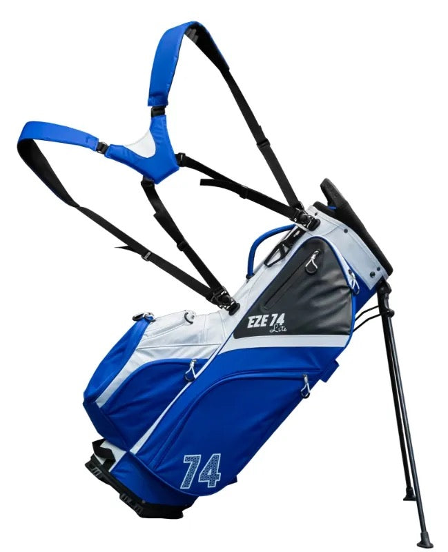 Ezeglide Eze 74 Lite Hybrid Stand/Cart Bag - Blue/White