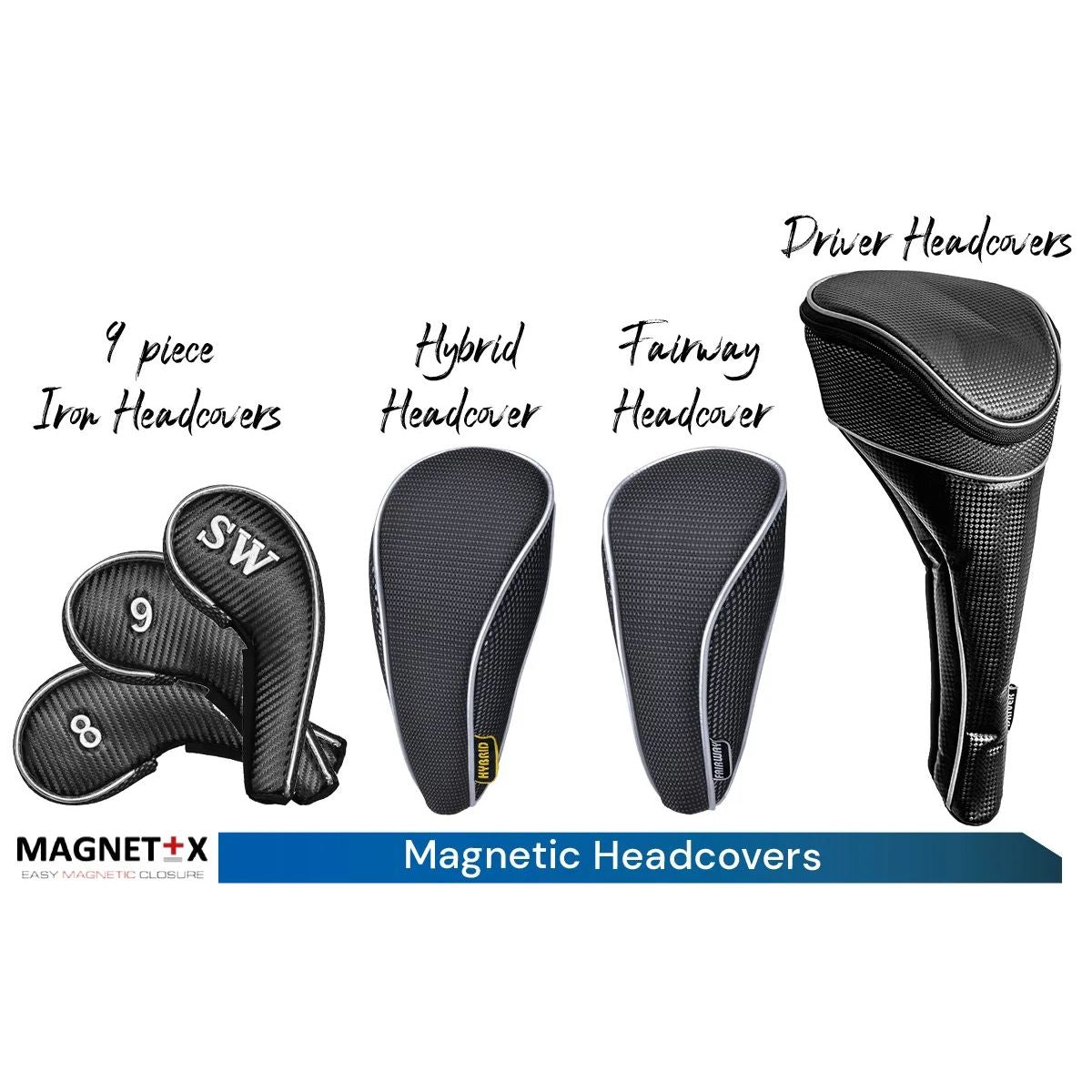 LONGRIDGE DELUXE MAGNETIX IRON COVERS 9 PIECE