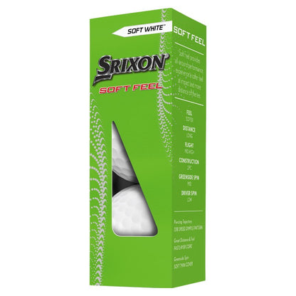 Srixon 2024 Soft Feel Golf Balls White