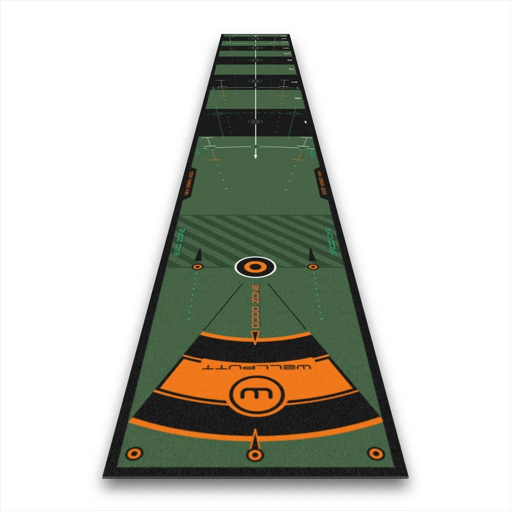 Wellputt Mat 4m X 50cm - High Speed Green
