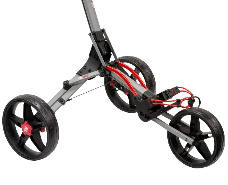 Ezeglide Bolt 2 + Easy Opening Trolley - Grey/Red