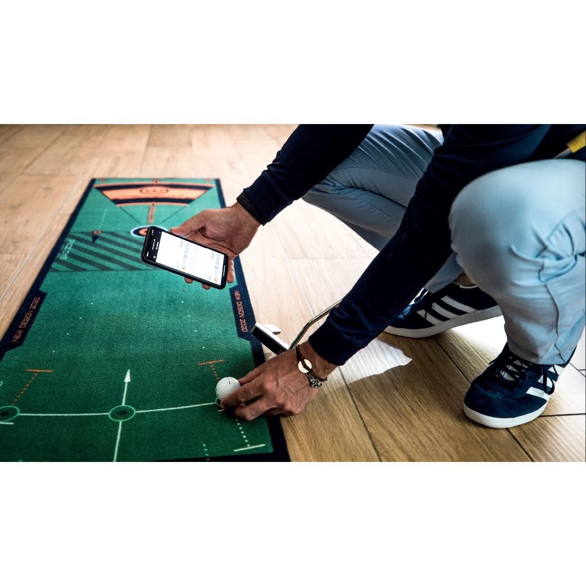 Wellputt Mat 4m X 50cm - High Speed Green