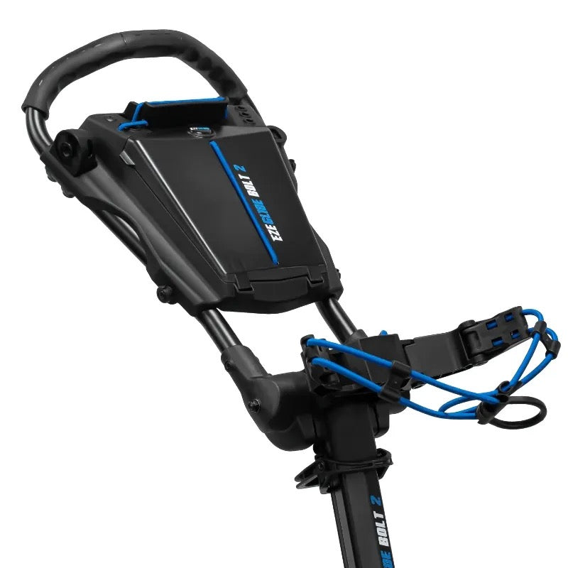 Ezeglide Bolt 2 + Easy Opening Trolley - Black/Blue