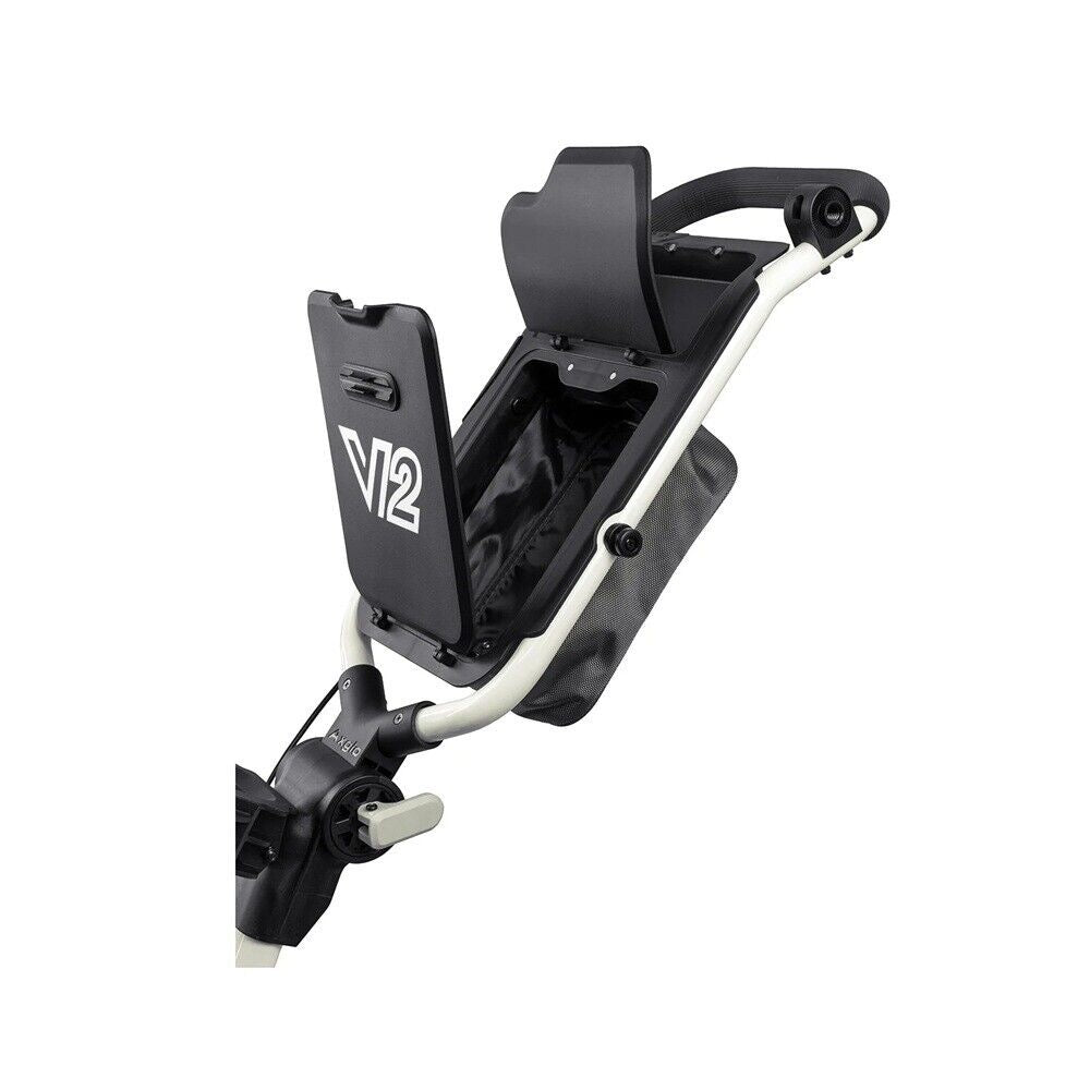 Axglo Tri-360 V2 Push Trolley (White/Red)