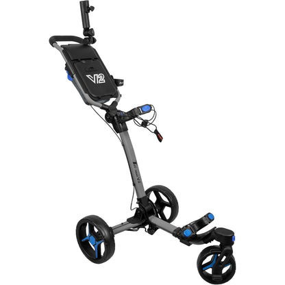 Axglo Tri-360 V2 Push Trolley (Grey/Blue)