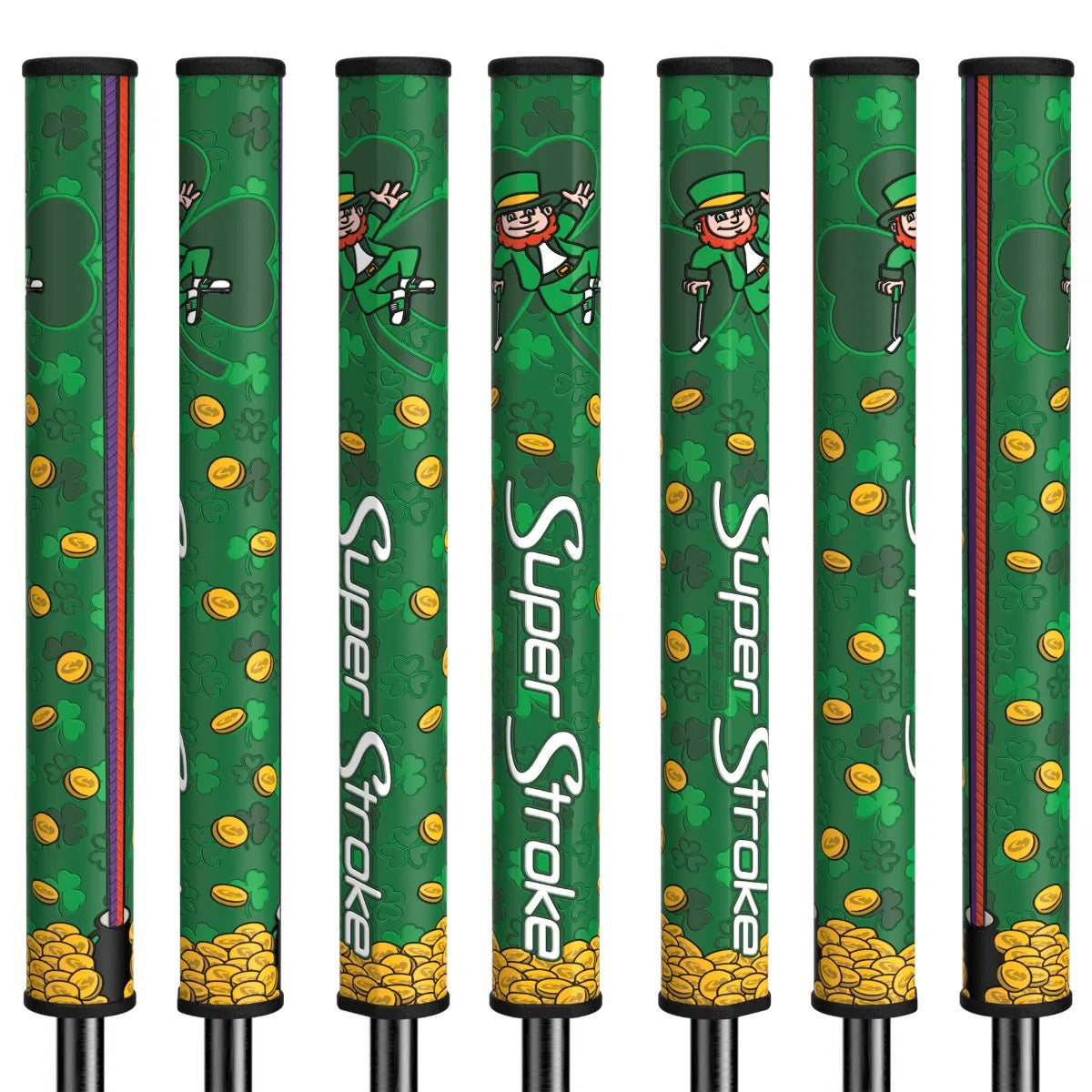 SUPERSTROKE LIMITED EDITION - TOUR 2.0 - POT O'GOLD St. Patrick’s Day Grip - Lucky Leprechaun