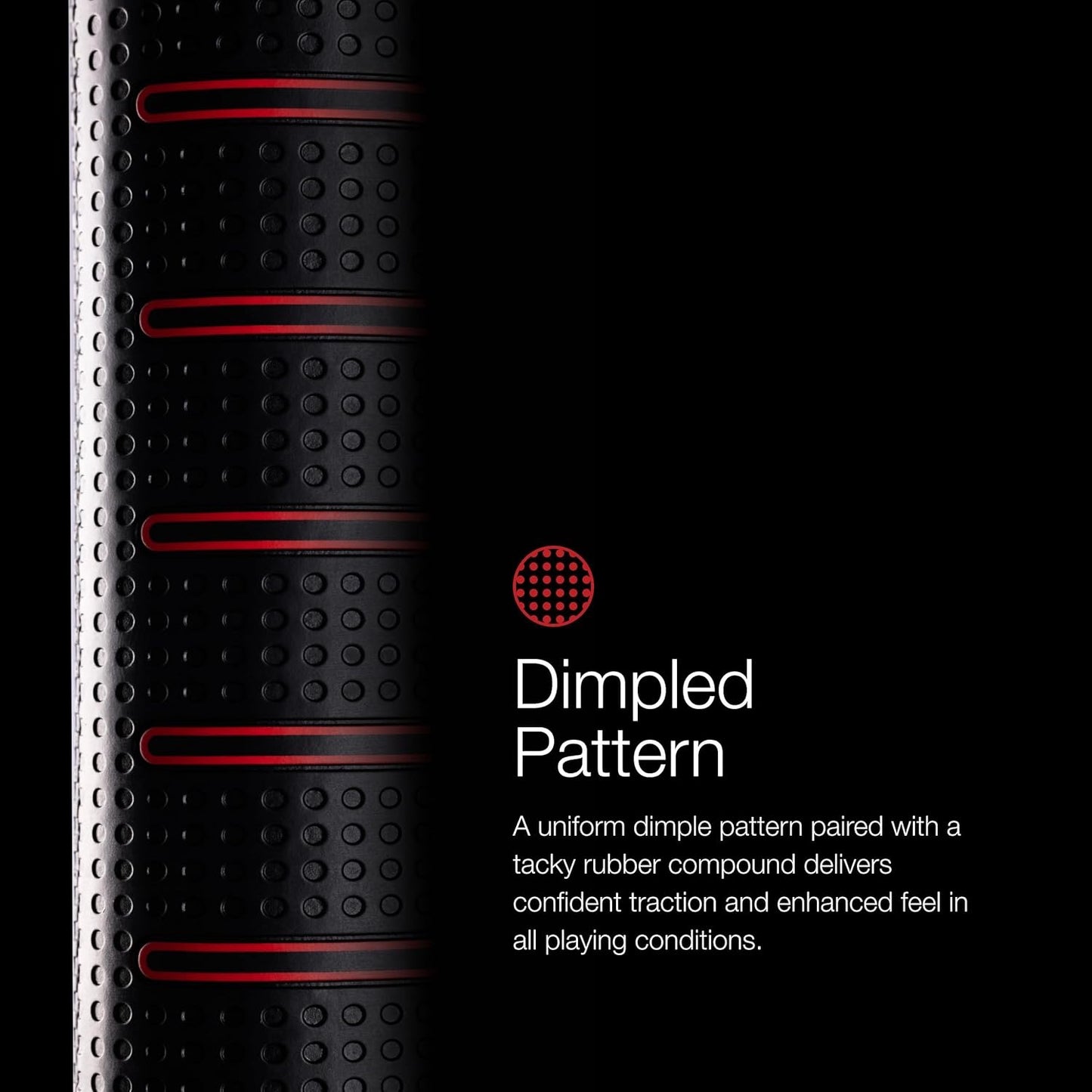 Zero Taper Large Straight Putter Grip