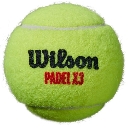 WILSON X3 Padel Ball (3 Balls)