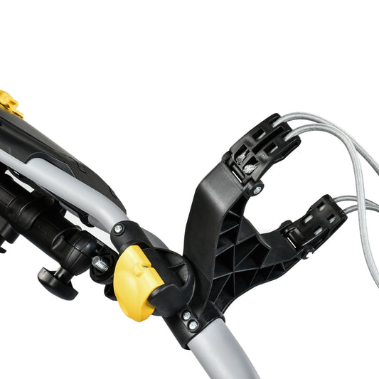 iCart Compact Evo Push Trolley Black/Grey