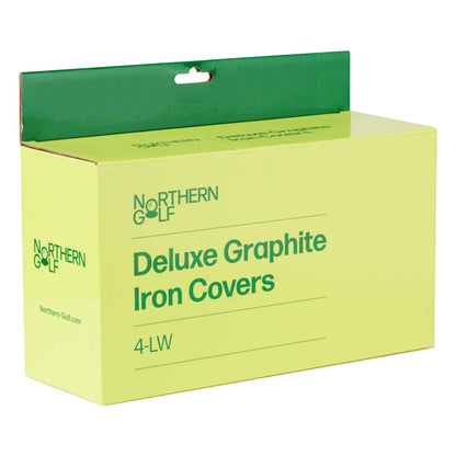 Deluxe Zip Graphite Iron Covers 4-LW