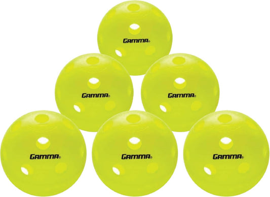 Gamma Photon Indoor Pickleball Balls (6 Balls)