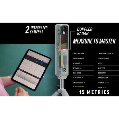 RAPSODO MLM2PRO™ LAUNCH MONITOR + GOLF SIMULATOR - CALLAWAY 3 BALL