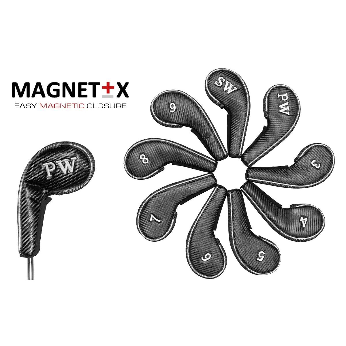 LONGRIDGE DELUXE MAGNETIX IRON COVERS 9 PIECE