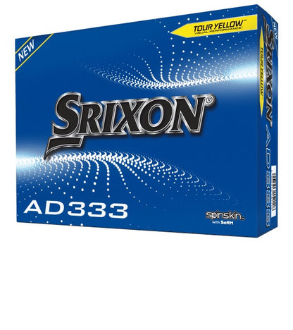 Srixon AD333 Yellow Golf Balls (12)