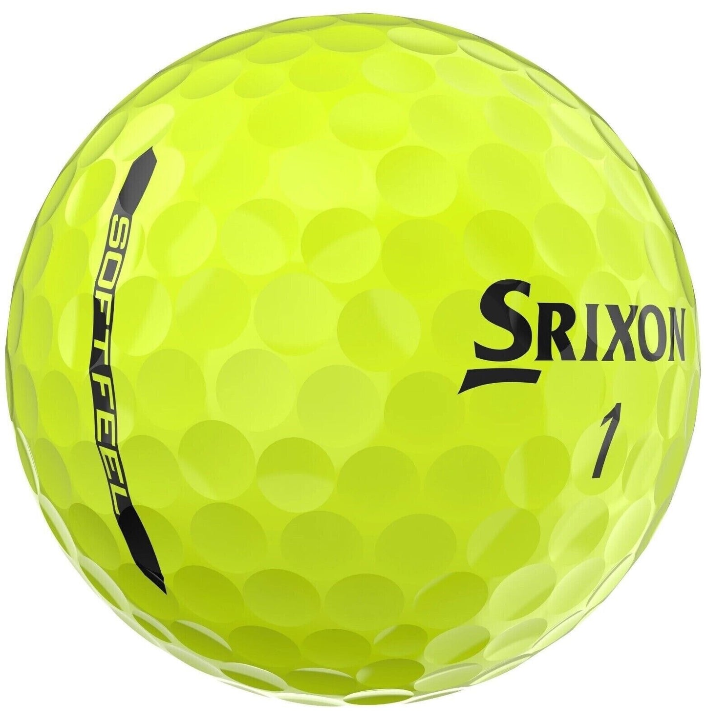 Srixon Soft Feel Yellow Golf Balls (12)