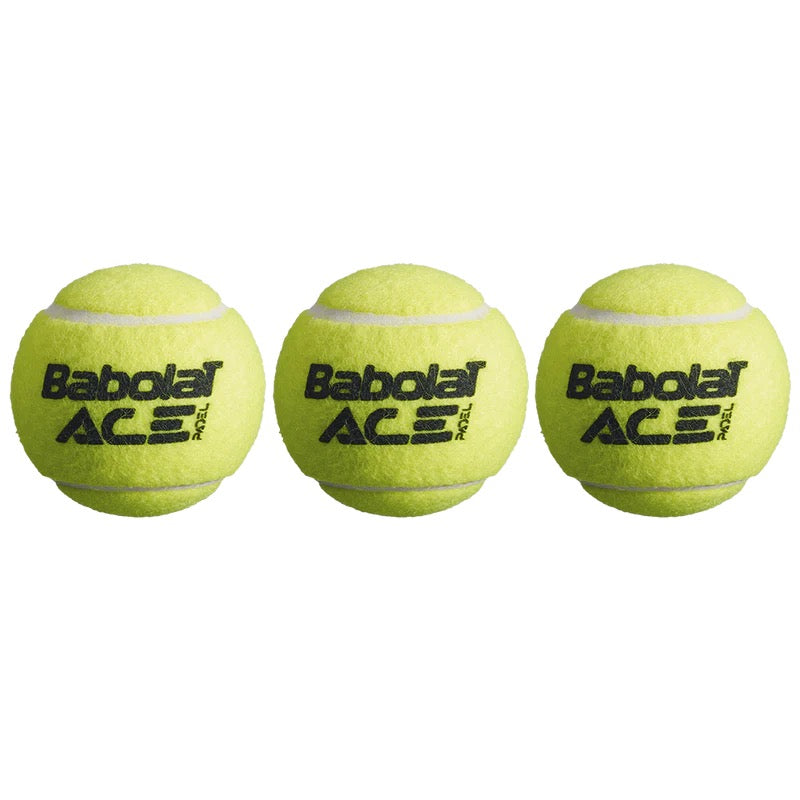 Babolat Ace Padel Balls (1 Tin 3 Balls)