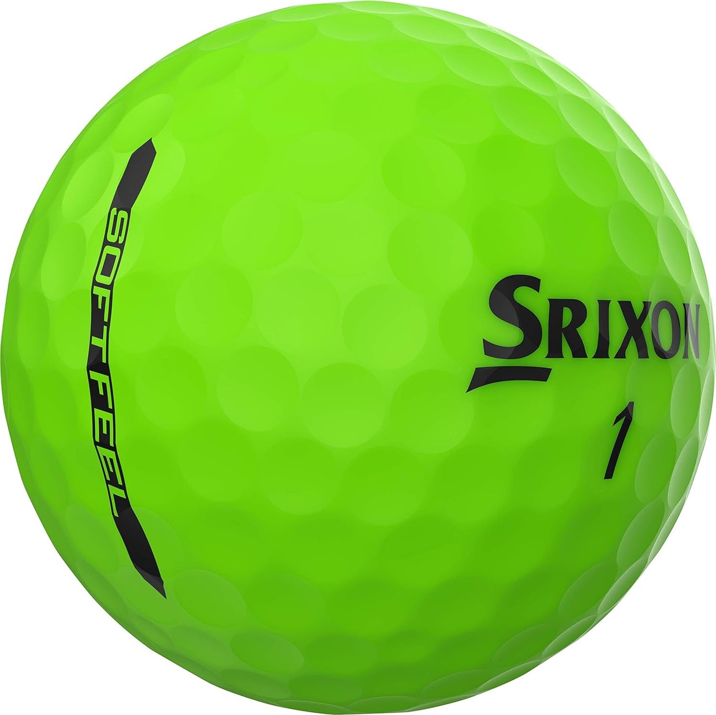 Srixon Soft Feel Golf Balls Brite Green (12)