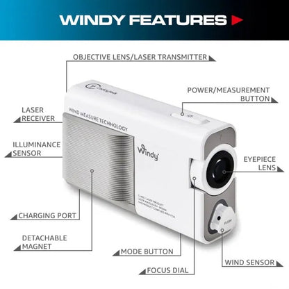 CADDYTALK WINDY Rangefinder