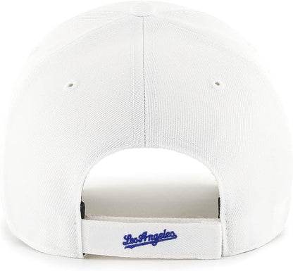 47 BRAND MLB LOS ANGELES DODGERS MVP CAP WHITE ROYAL