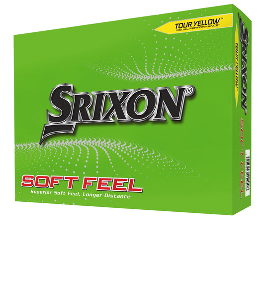 Srixon Soft Feel Yellow Golf Balls (12)