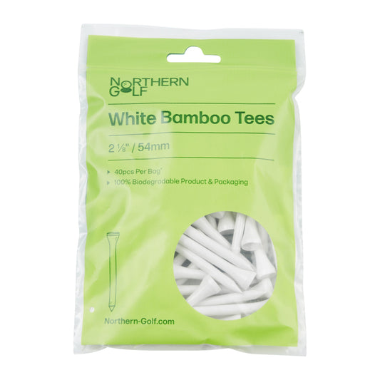 Northern golf White Bamboo Tees