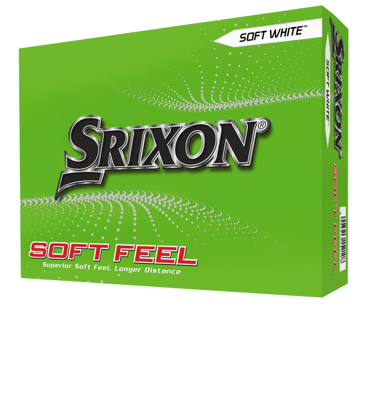 Srixon Soft Feel White Golf Balls (12)